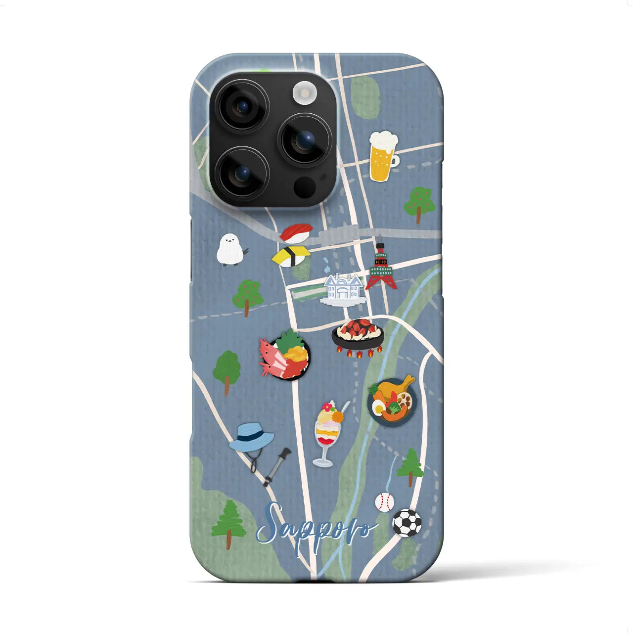 【札幌】Walk & Eat iPhoneケース(バックカバータイプ)
