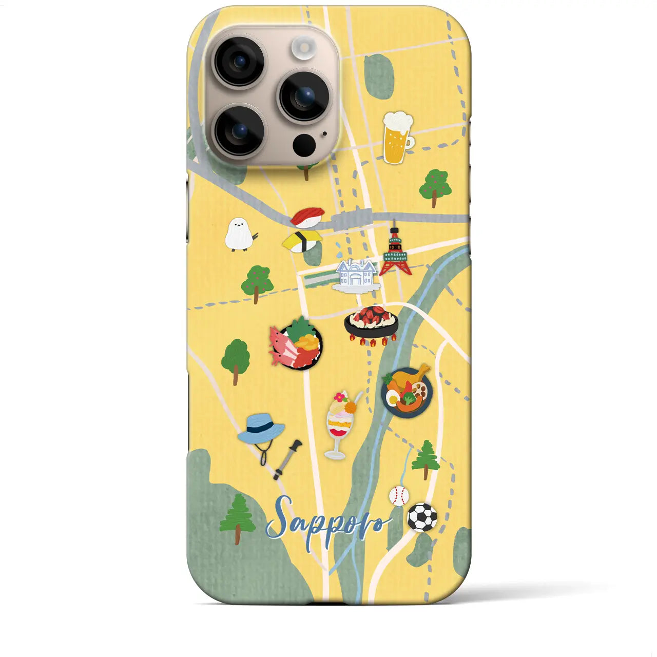 【札幌】Walk & Eat iPhoneケース(バックカバータイプ)