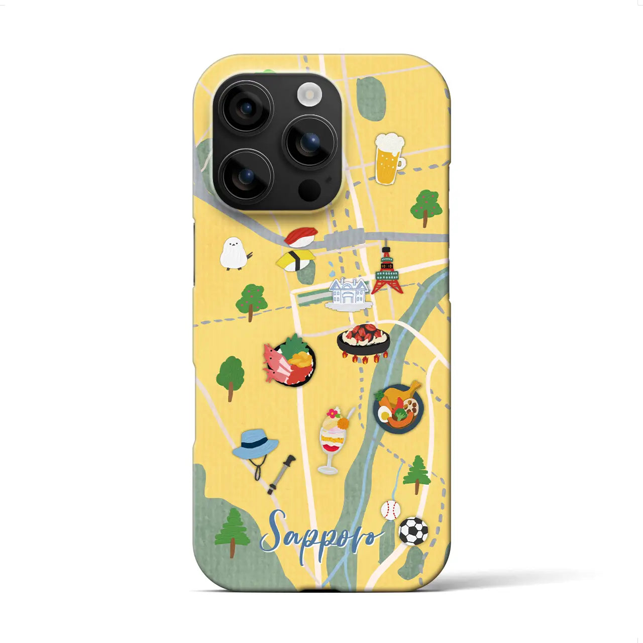【札幌】Walk & Eat iPhoneケース(バックカバータイプ)