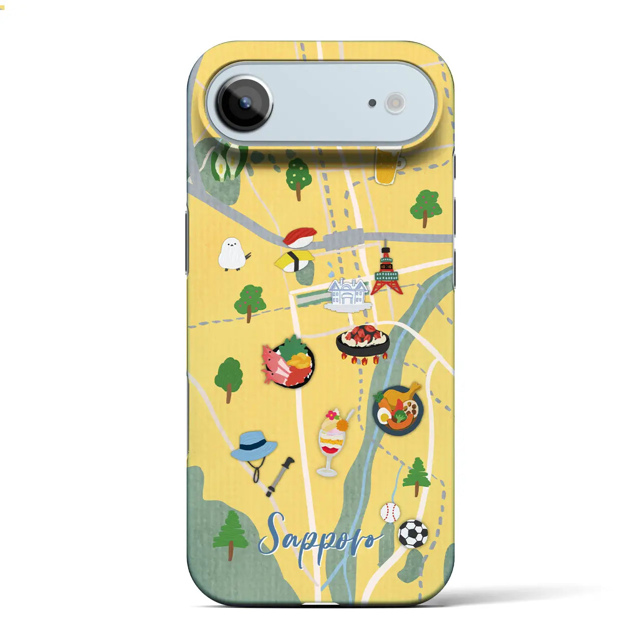 【札幌】Walk & Eat iPhoneケース(バックカバータイプ)