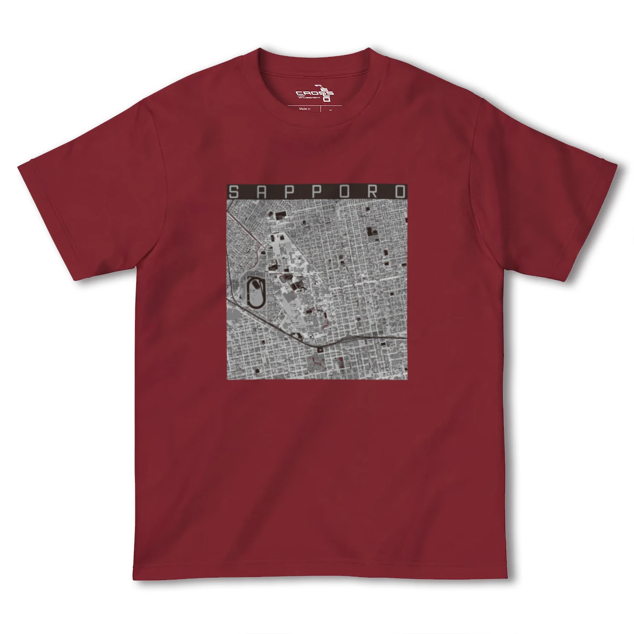 【札幌(北海道)】地図柄ヘビーウェイトTシャツ