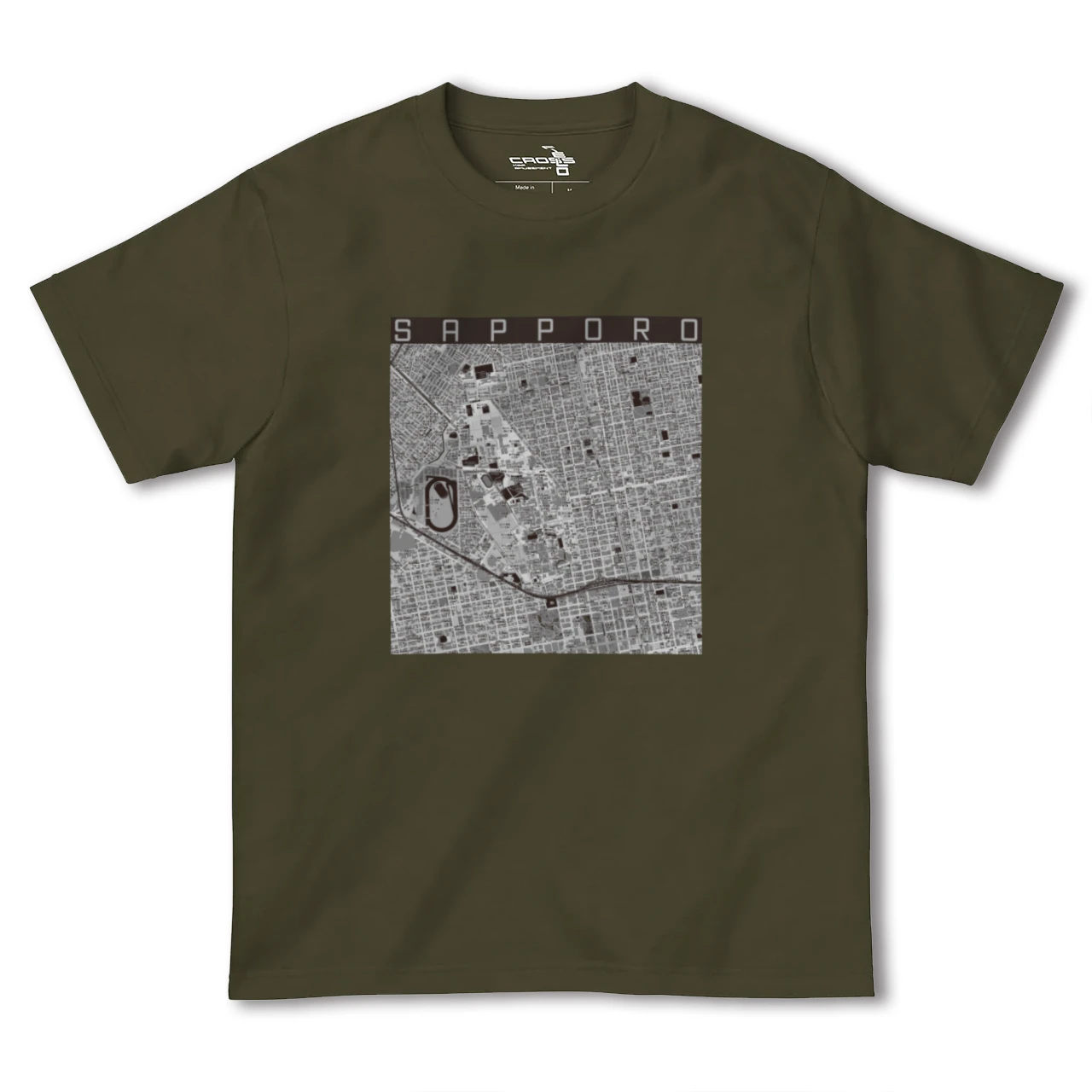 【札幌(北海道)】地図柄ヘビーウェイトTシャツ