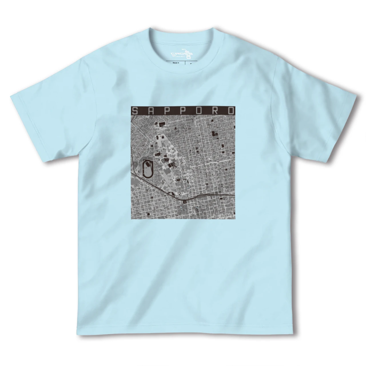【札幌(北海道)】地図柄ヘビーウェイトTシャツ