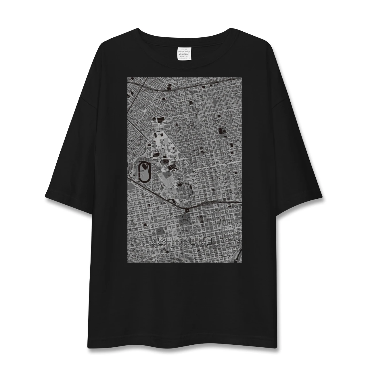 【札幌(北海道)】地図柄ビッグシルエットTシャツ