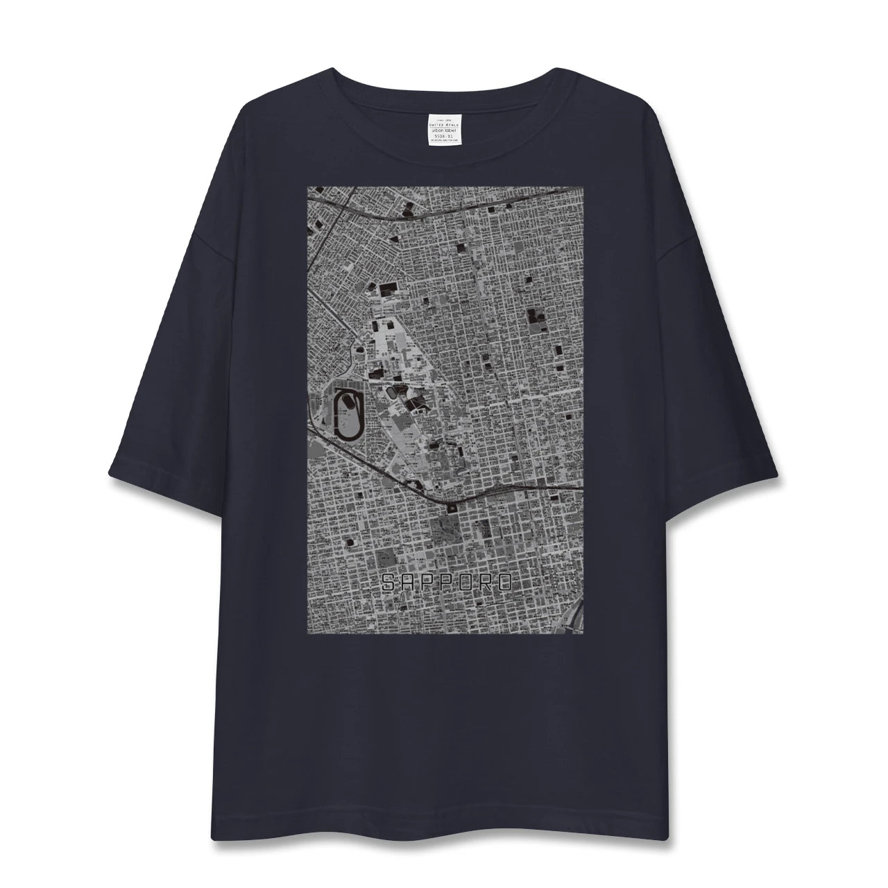 【札幌(北海道)】地図柄ビッグシルエットTシャツ