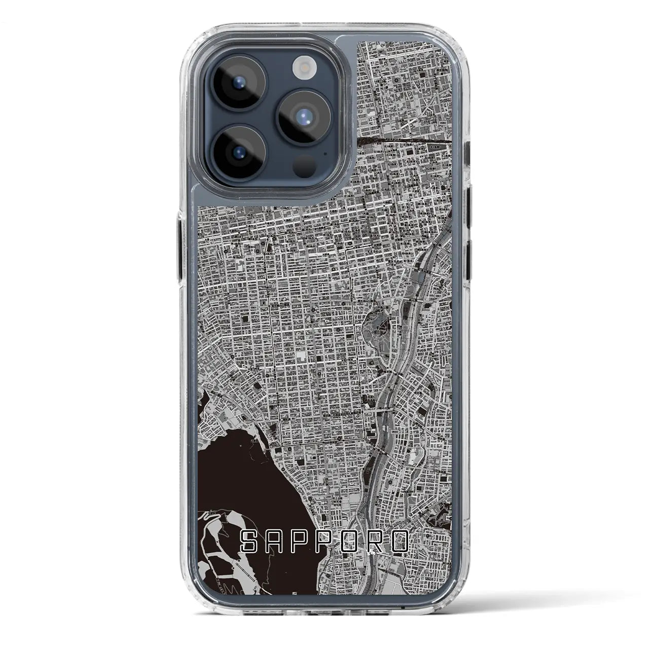 【札幌(北海道)】地図柄iPhoneケース(MagSafeタイプ)