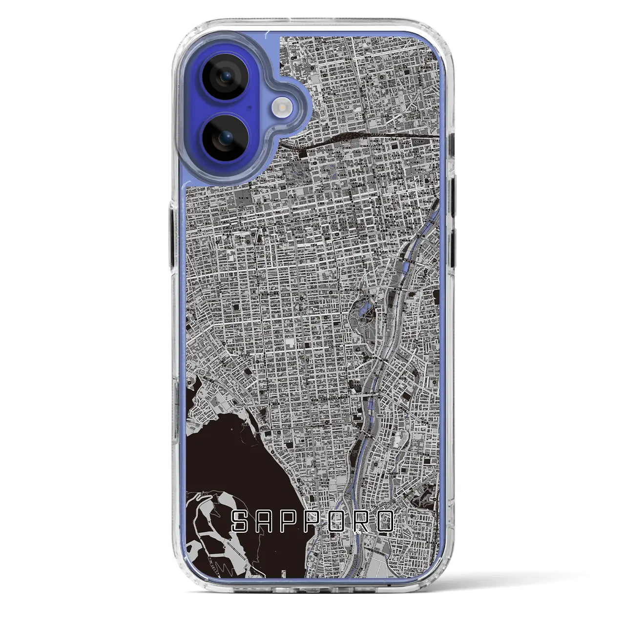 【札幌(北海道)】地図柄iPhoneケース(MagSafeタイプ)