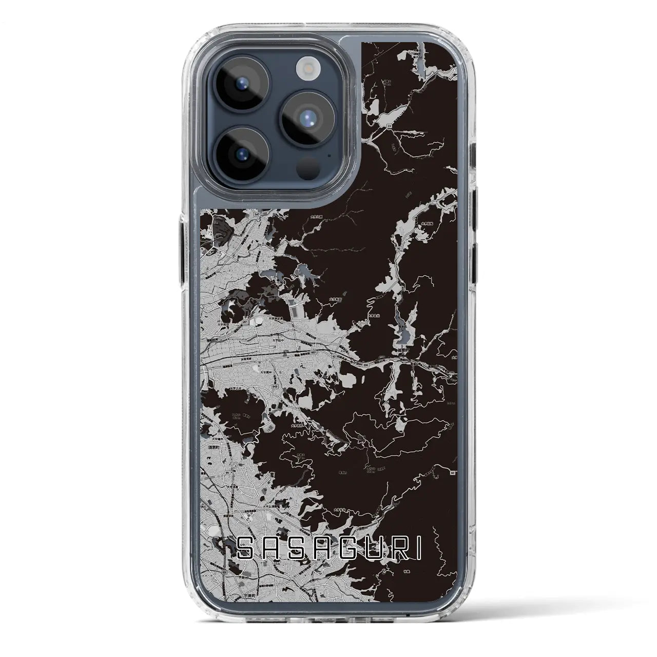 【篠栗(福岡県)】地図柄iPhoneケース(MagSafeタイプ)