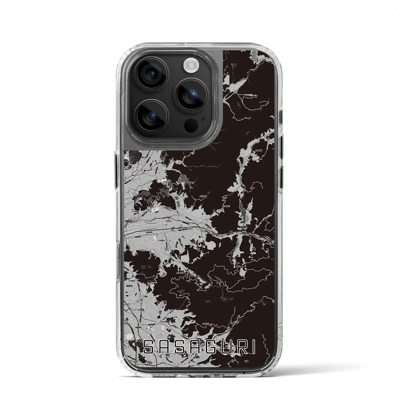 【篠栗(福岡県)】地図柄iPhoneケース(MagSafeタイプ)