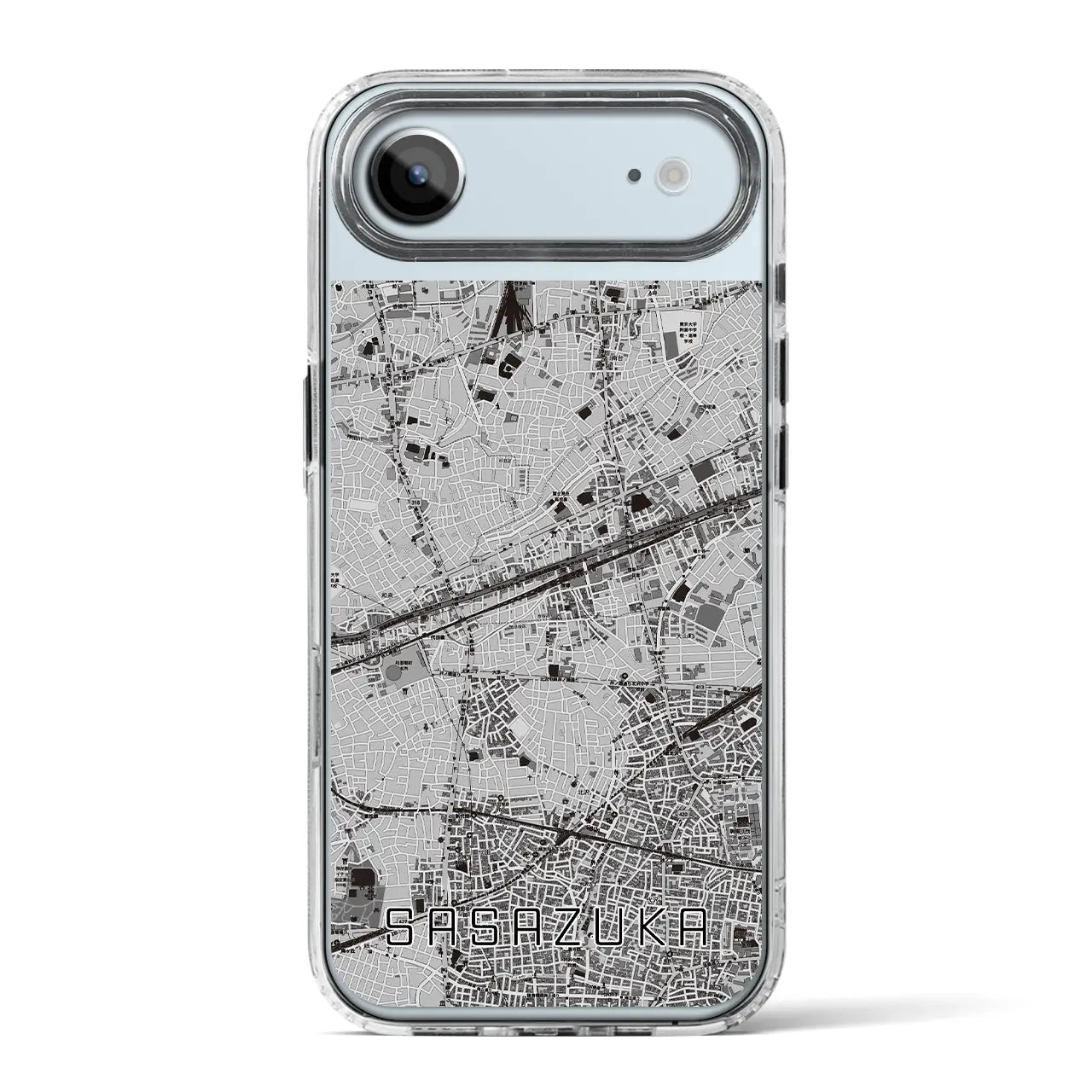 【笹塚(東京都)】地図柄iPhoneケース(MagSafeタイプ)