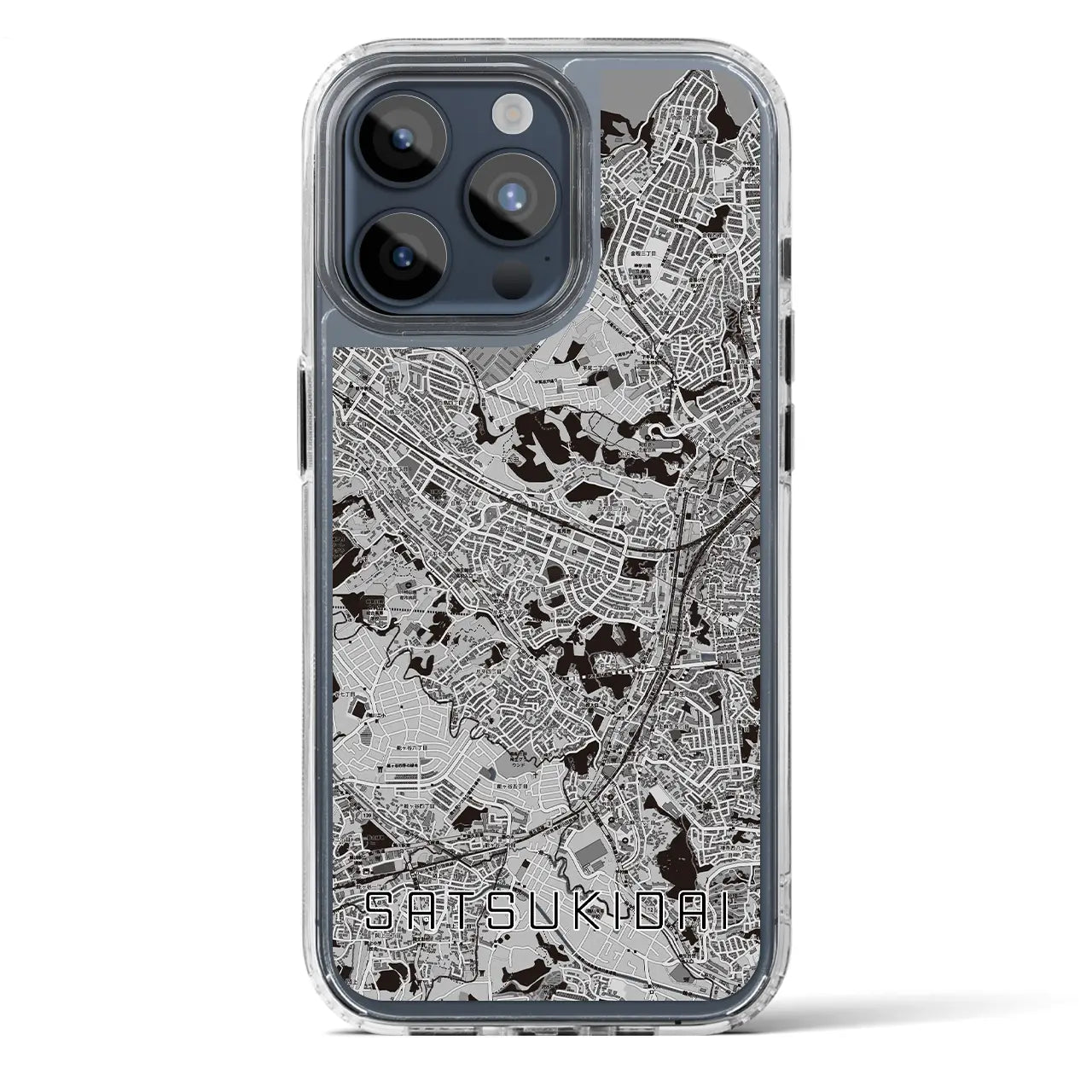【五月台(神奈川県)】地図柄iPhoneケース(MagSafeタイプ)