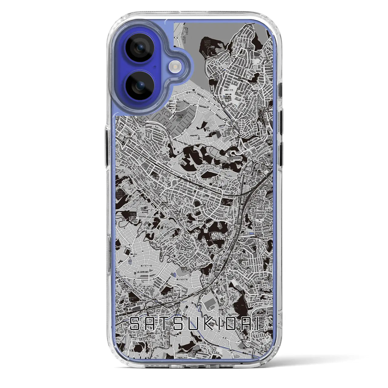 【五月台(神奈川県)】地図柄iPhoneケース(MagSafeタイプ)