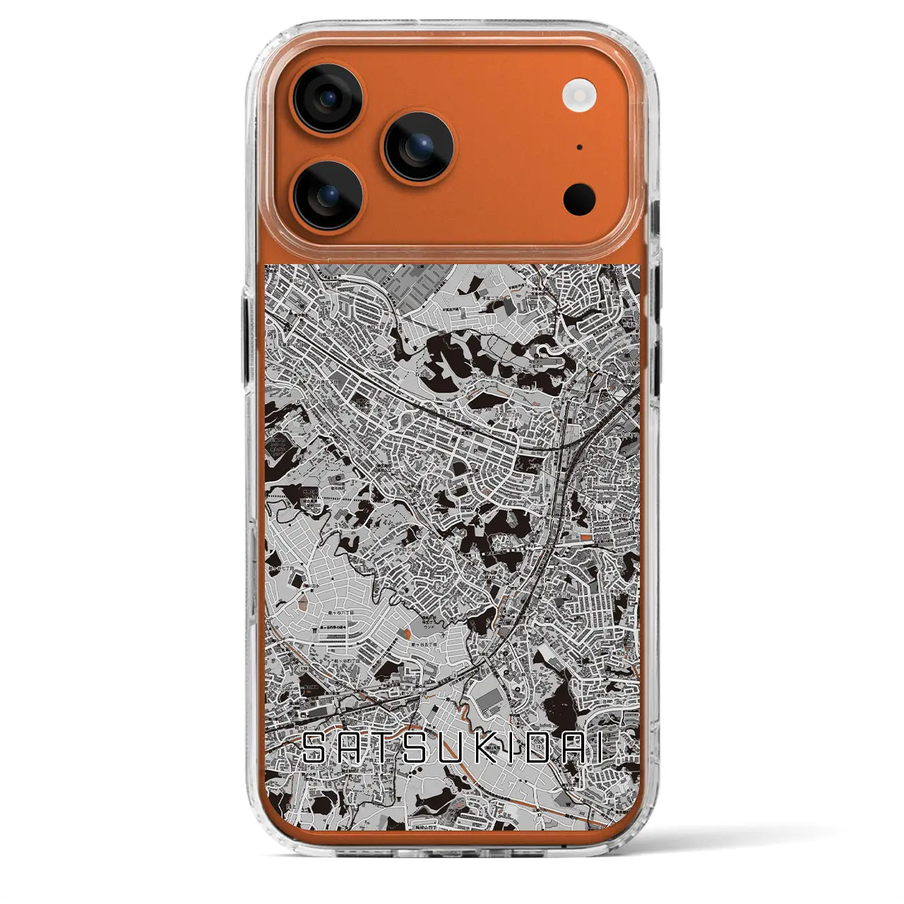 【五月台(神奈川県)】地図柄iPhoneケース(MagSafeタイプ)