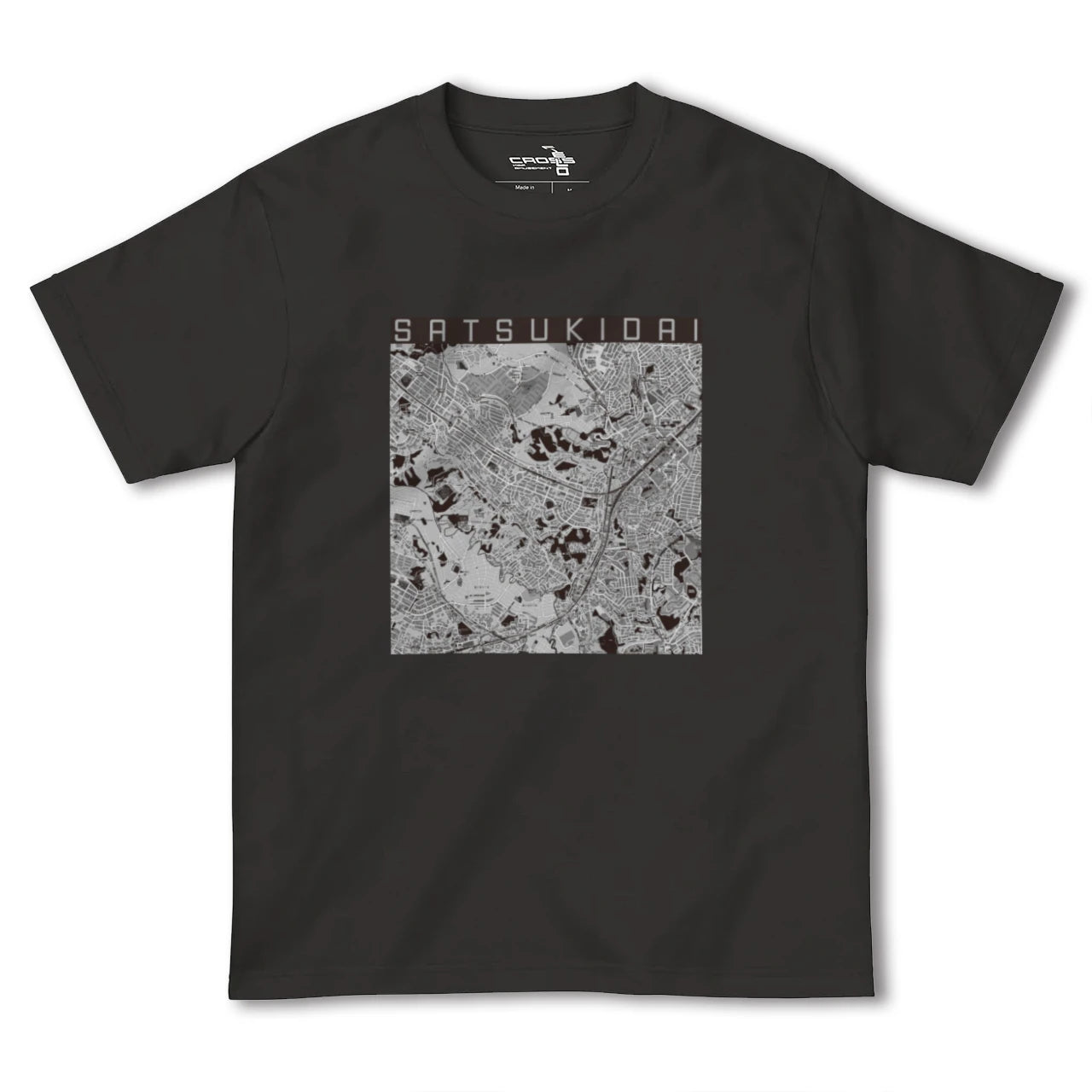 【五月台(神奈川県)】地図柄ヘビーウェイトTシャツ