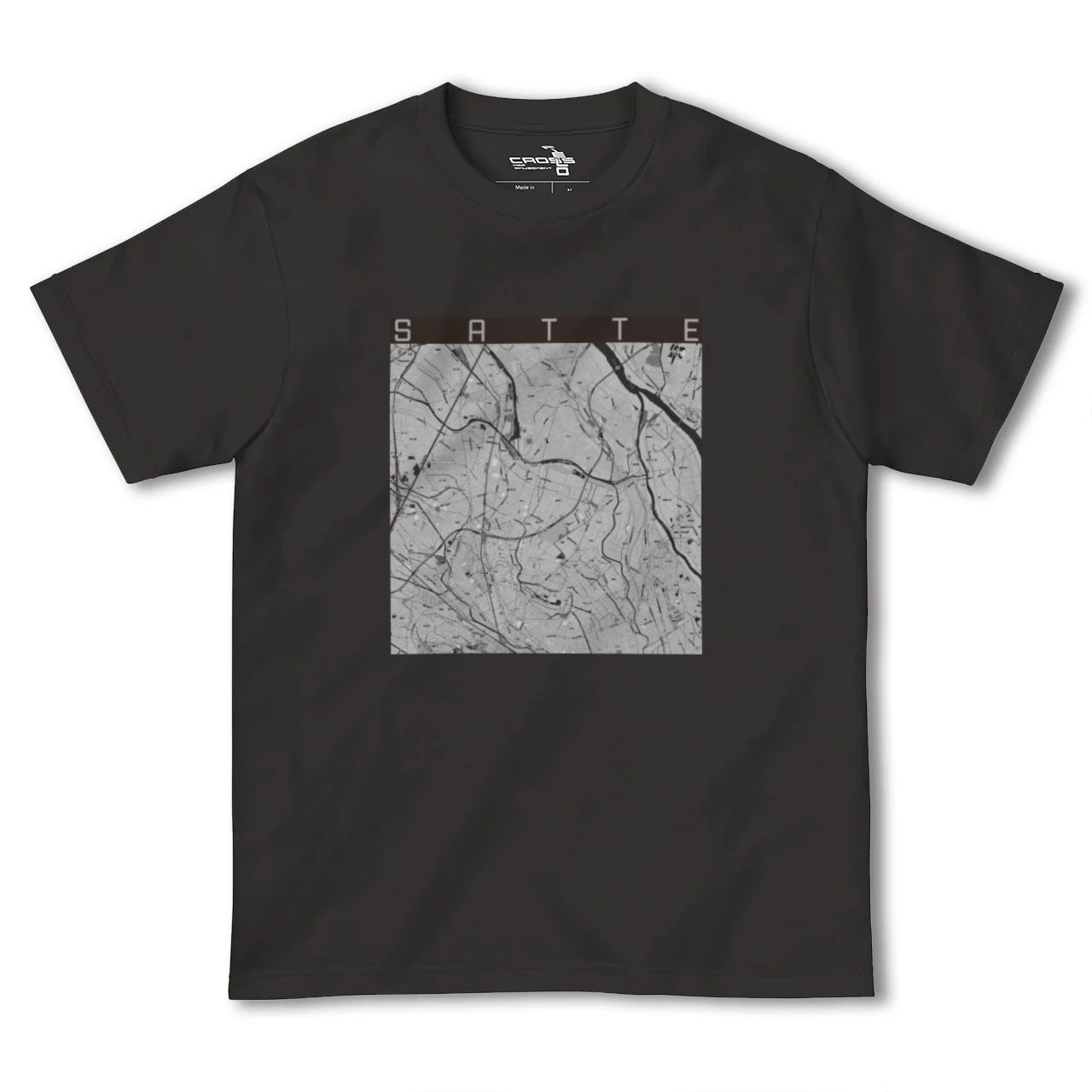 【幸手(埼玉県)】地図柄ヘビーウェイトTシャツ