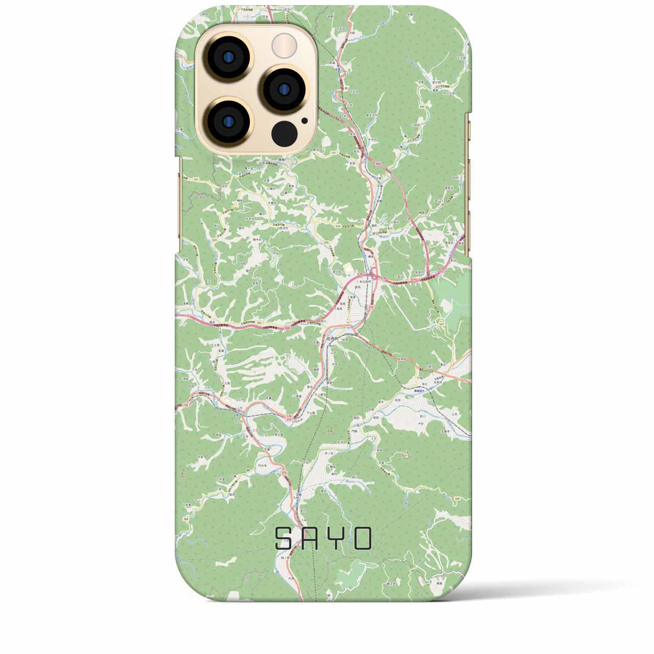 【佐用(兵庫県)】地図柄iPhoneケース(バックカバータイプ)