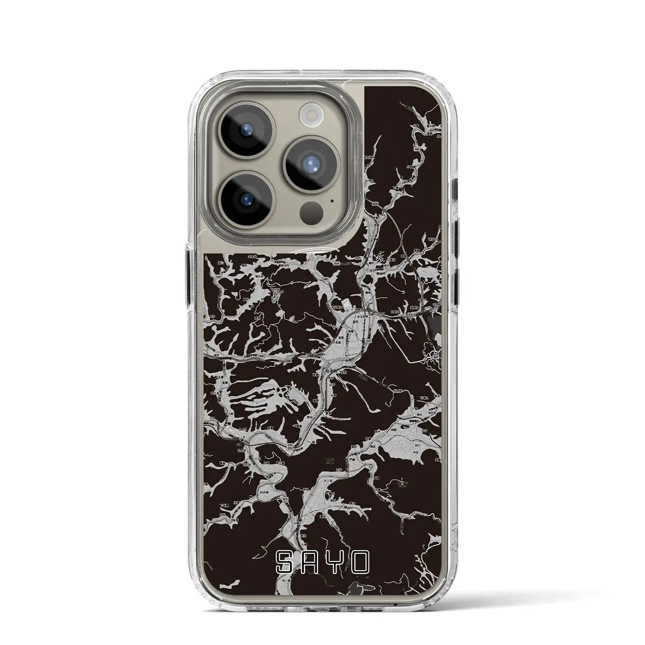 【佐用(兵庫県)】地図柄iPhoneケース(MagSafeタイプ)