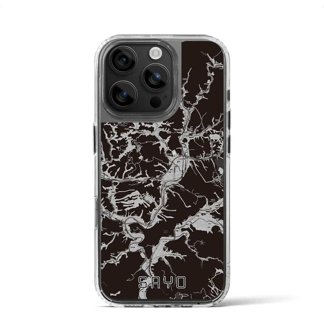 【佐用(兵庫県)】地図柄iPhoneケース(MagSafeタイプ)