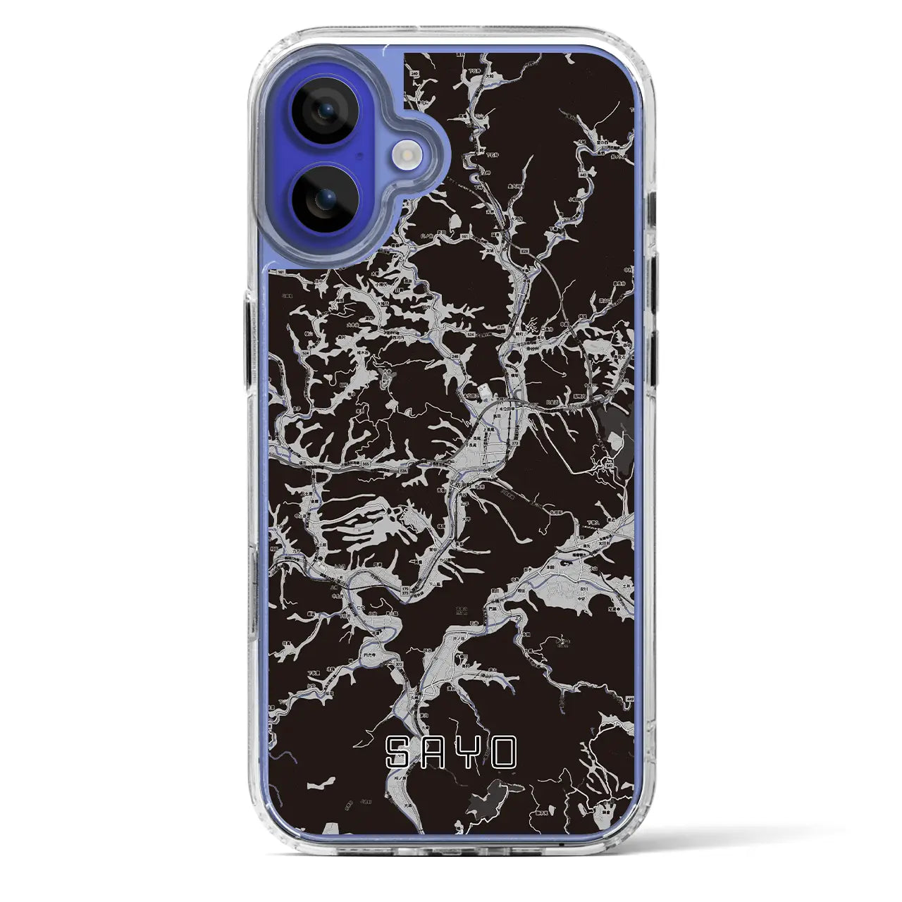 【佐用(兵庫県)】地図柄iPhoneケース(MagSafeタイプ)