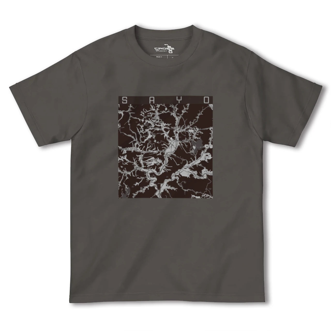 【佐用(兵庫県)】地図柄ヘビーウェイトTシャツ