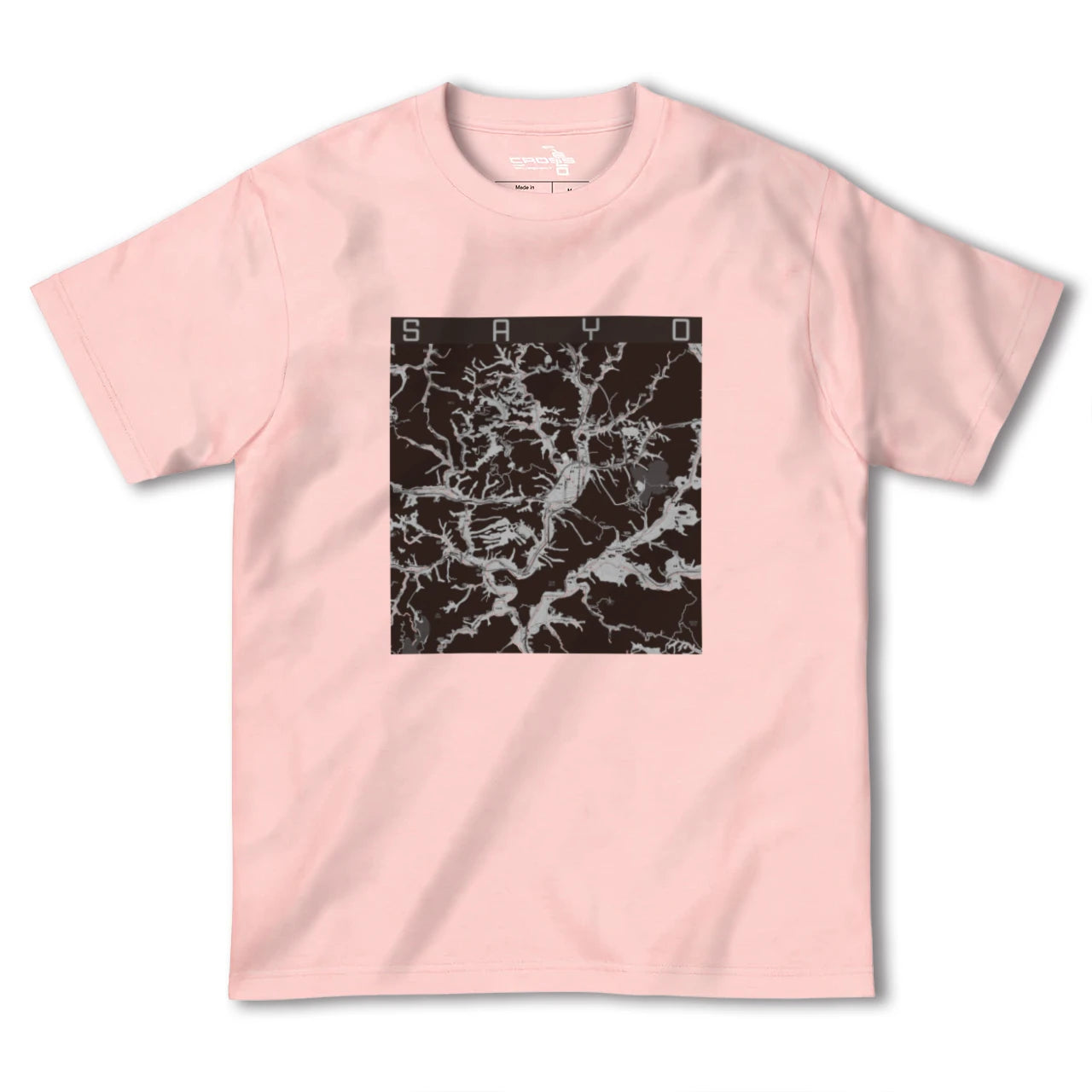 【佐用(兵庫県)】地図柄ヘビーウェイトTシャツ