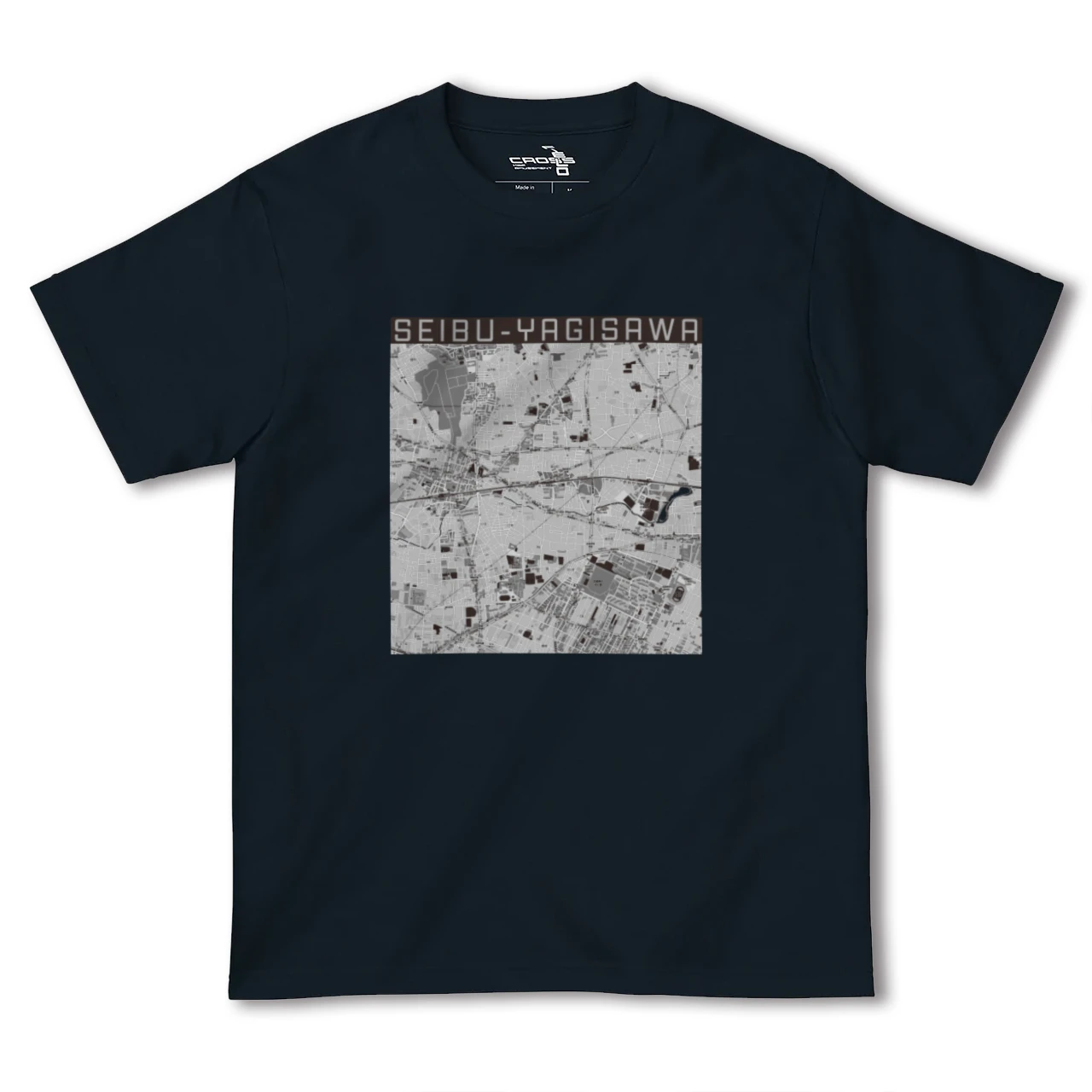 【西武柳沢(東京都)】地図柄ヘビーウェイトTシャツ