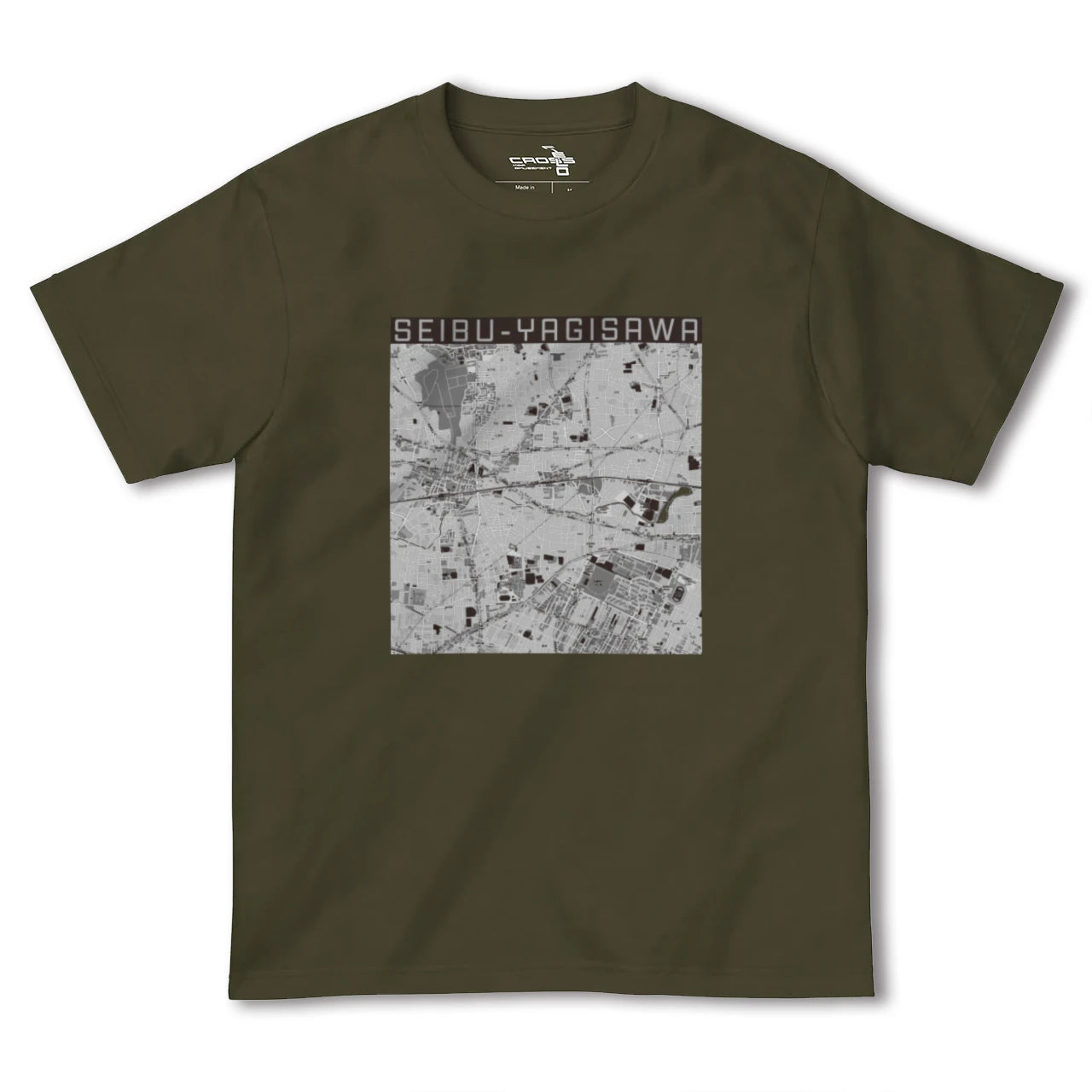 【西武柳沢(東京都)】地図柄ヘビーウェイトTシャツ