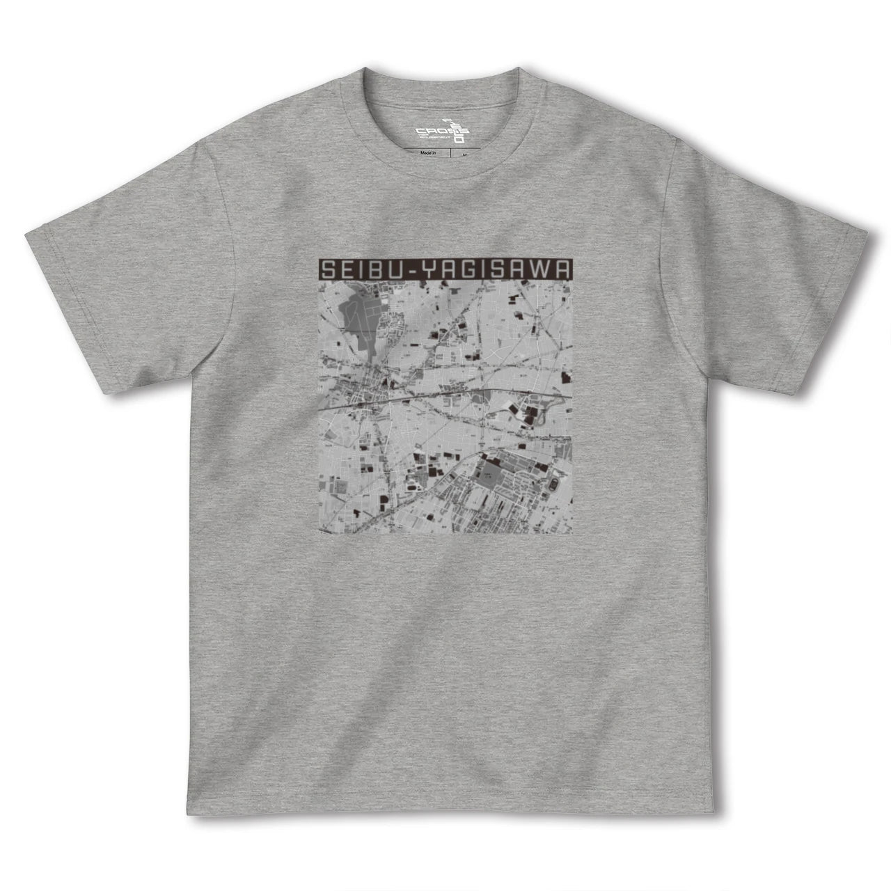 【西武柳沢(東京都)】地図柄ヘビーウェイトTシャツ