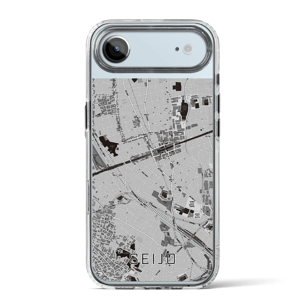 【成城(東京都)】地図柄iPhoneケース(MagSafeタイプ)