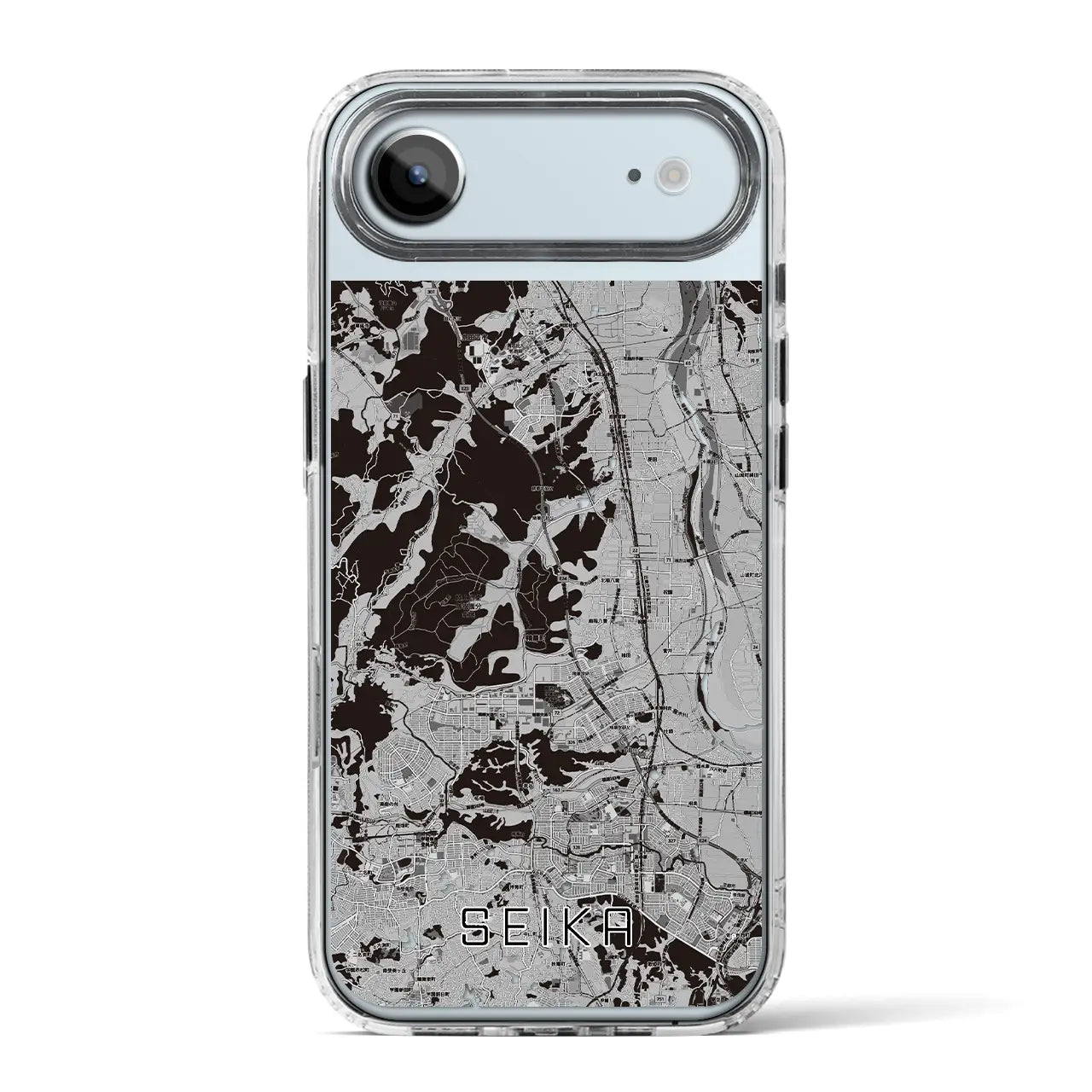 【精華(京都府)】地図柄iPhoneケース(MagSafeタイプ)