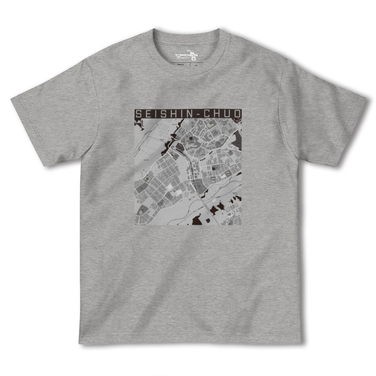 【西神中央(兵庫県)】地図柄ヘビーウェイトTシャツ