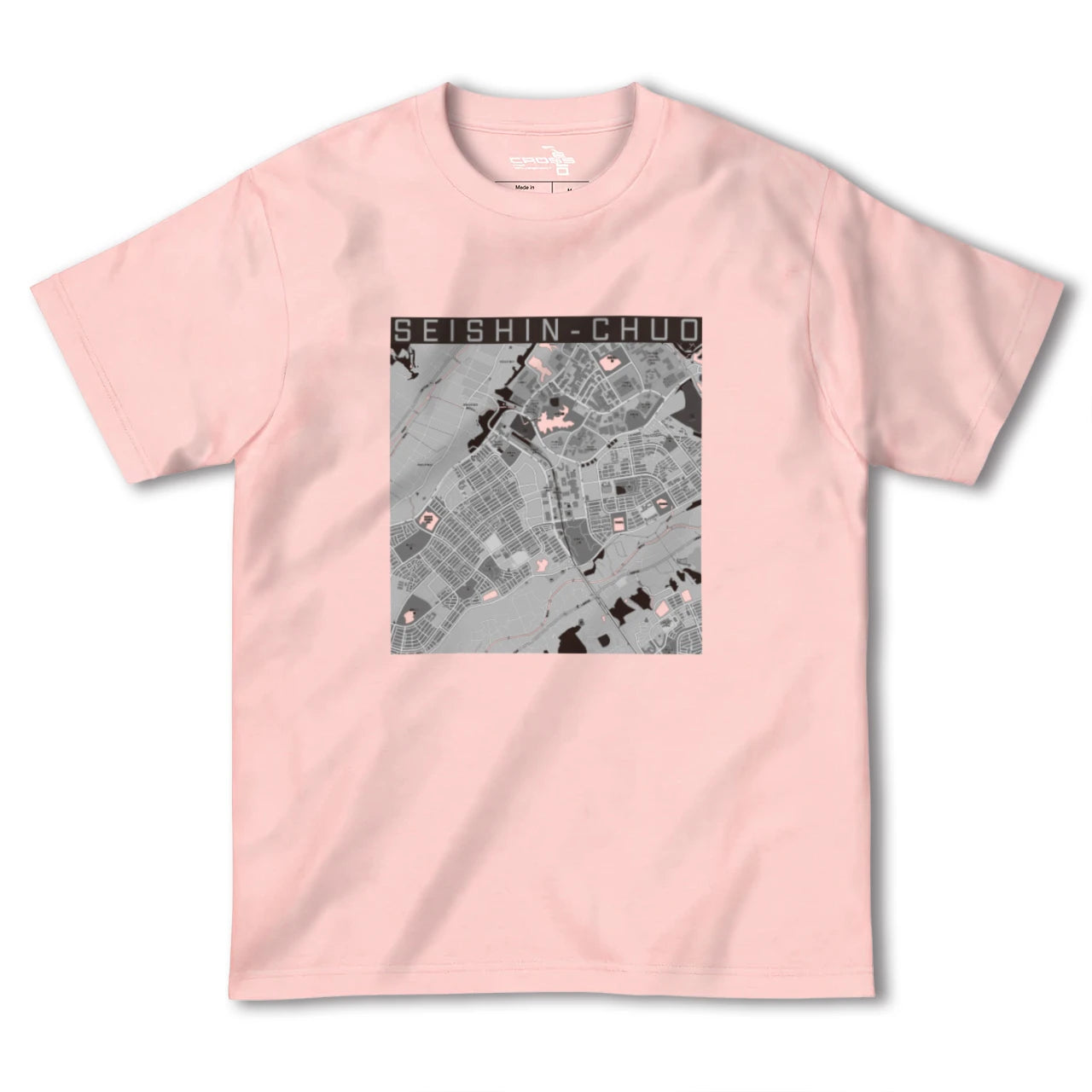 【西神中央(兵庫県)】地図柄ヘビーウェイトTシャツ