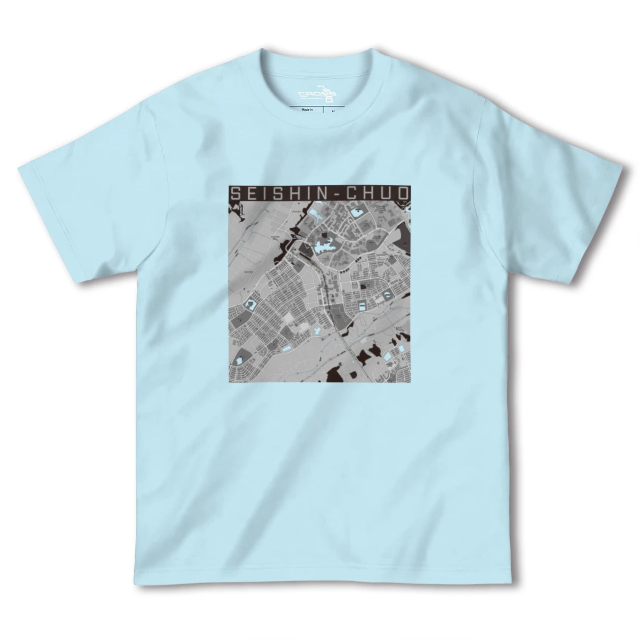 【西神中央(兵庫県)】地図柄ヘビーウェイトTシャツ
