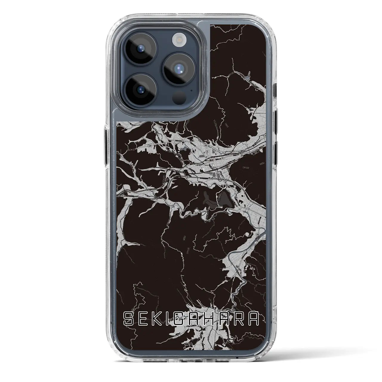 【関ケ原(岐阜県)】地図柄iPhoneケース(MagSafeタイプ)