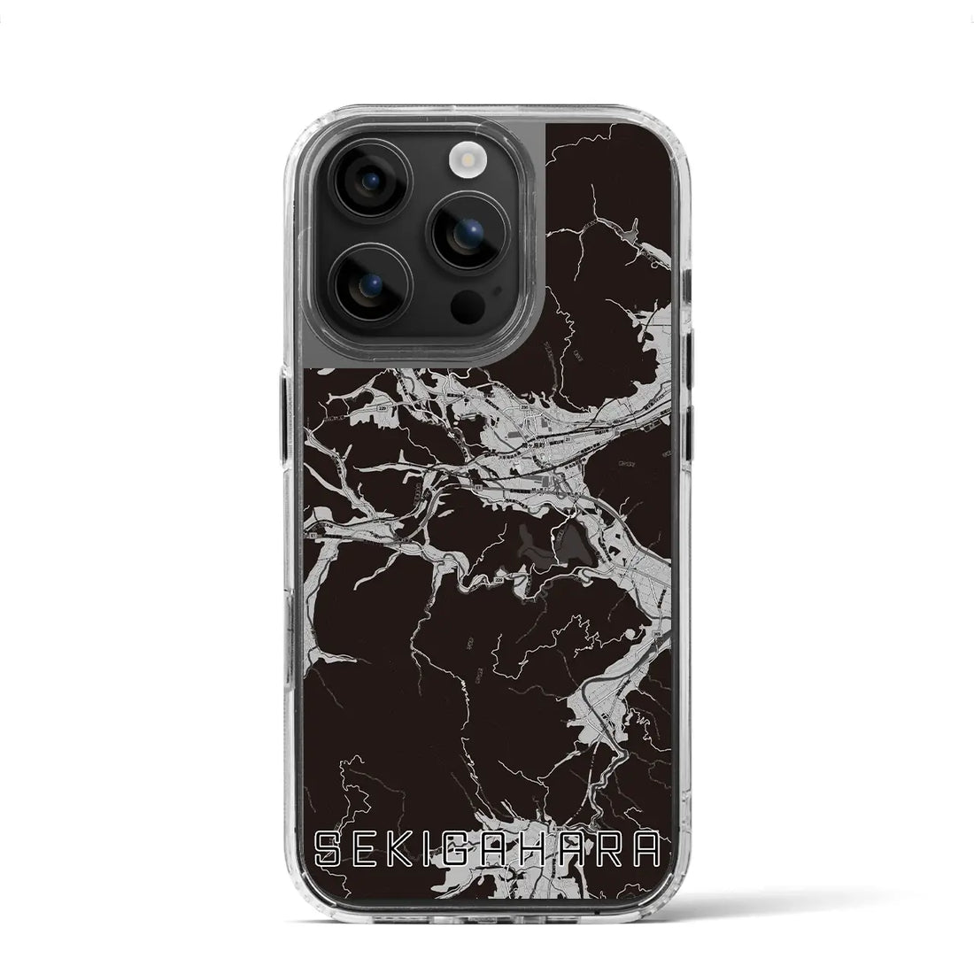 【関ケ原(岐阜県)】地図柄iPhoneケース(MagSafeタイプ)