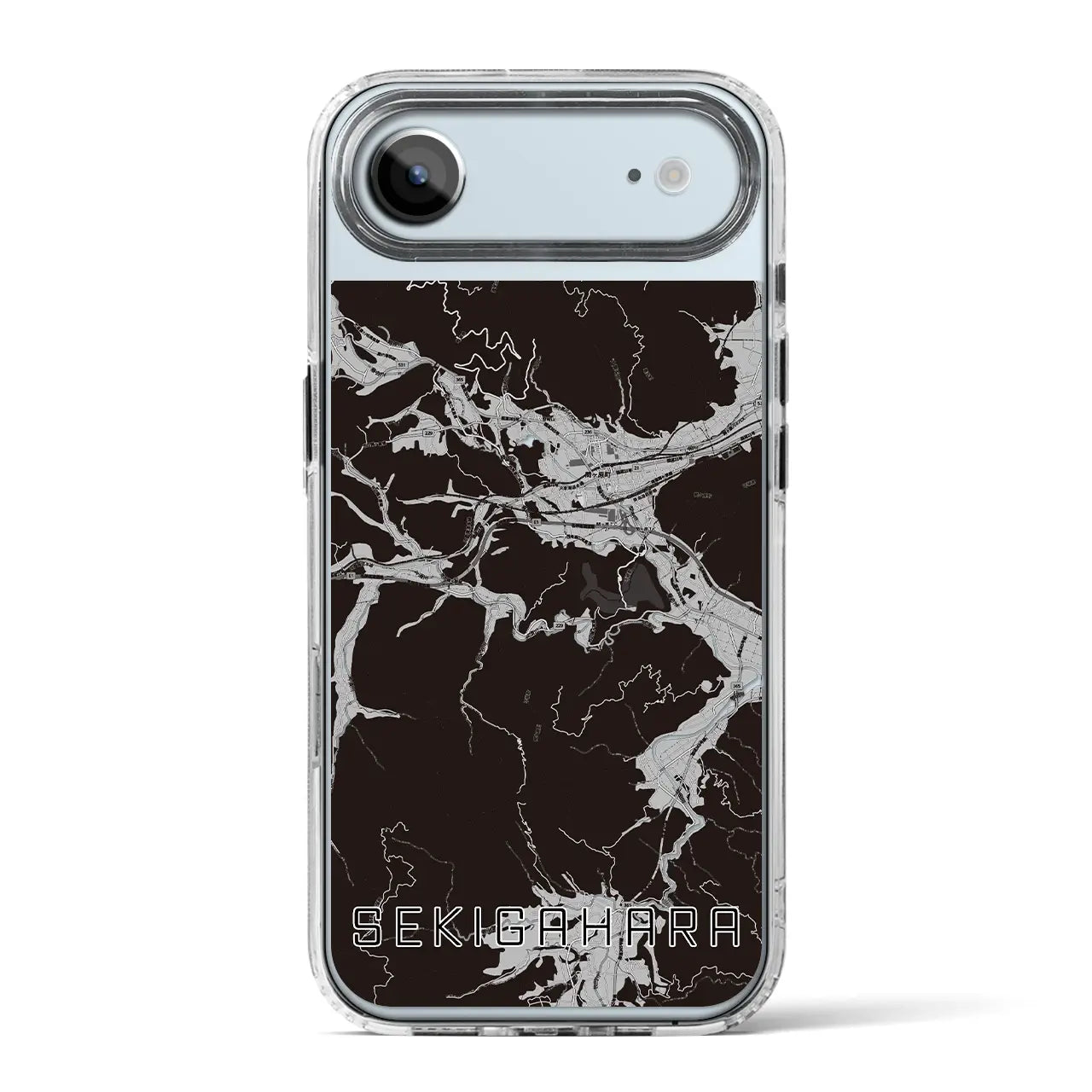 【関ケ原(岐阜県)】地図柄iPhoneケース(MagSafeタイプ)