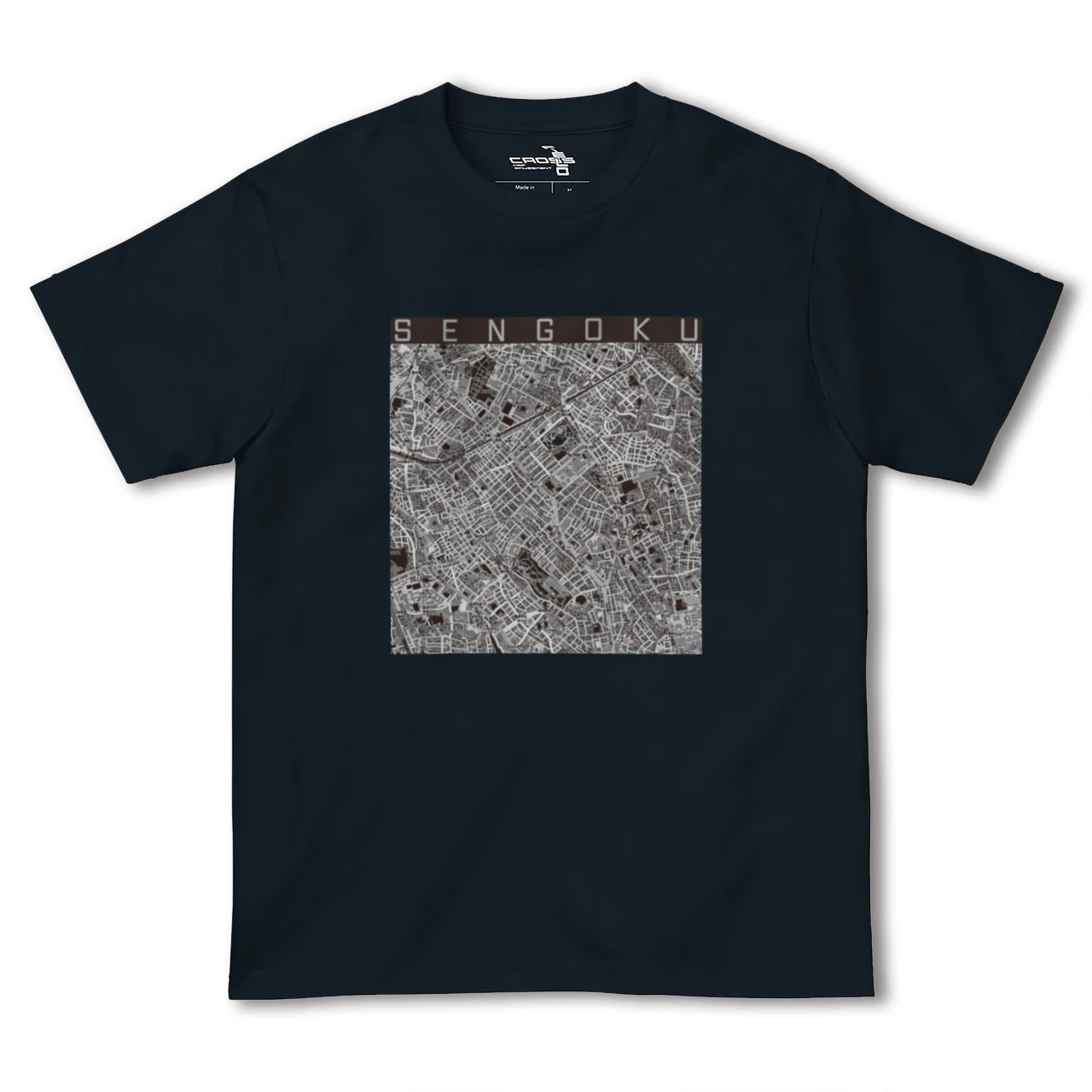 【千石(東京都)】地図柄ヘビーウェイトTシャツ