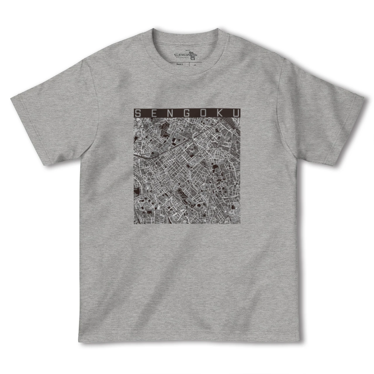【千石(東京都)】地図柄ヘビーウェイトTシャツ