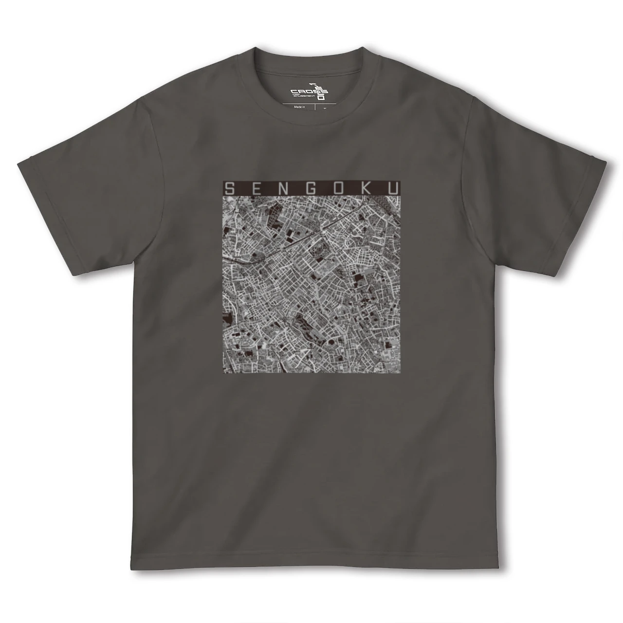 【千石(東京都)】地図柄ヘビーウェイトTシャツ