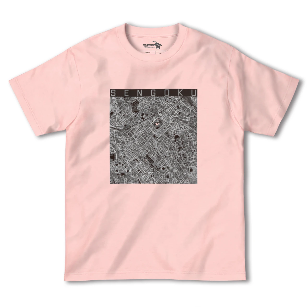 【千石(東京都)】地図柄ヘビーウェイトTシャツ