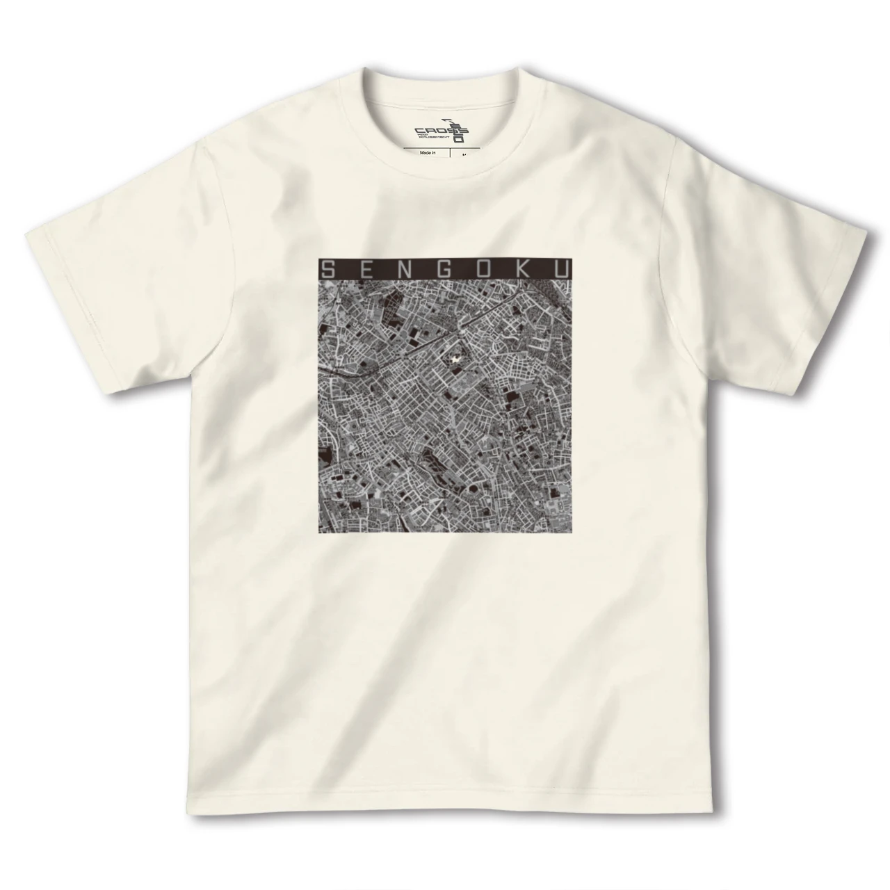 【千石(東京都)】地図柄ヘビーウェイトTシャツ