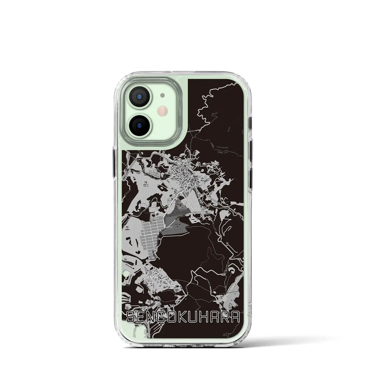 【仙石原(神奈川県)】地図柄iPhoneケース(MagSafeタイプ)