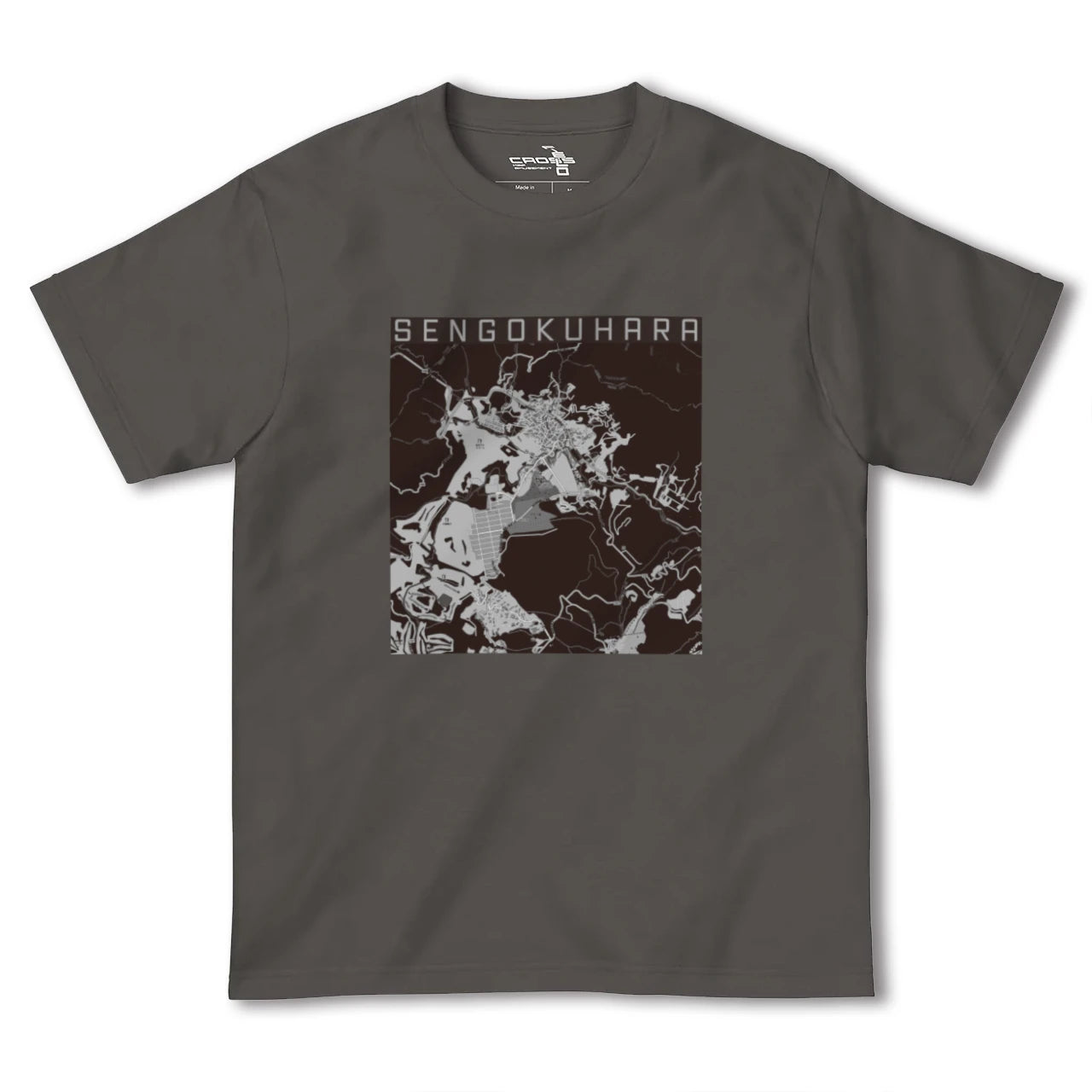 【仙石原(神奈川県)】地図柄ヘビーウェイトTシャツ