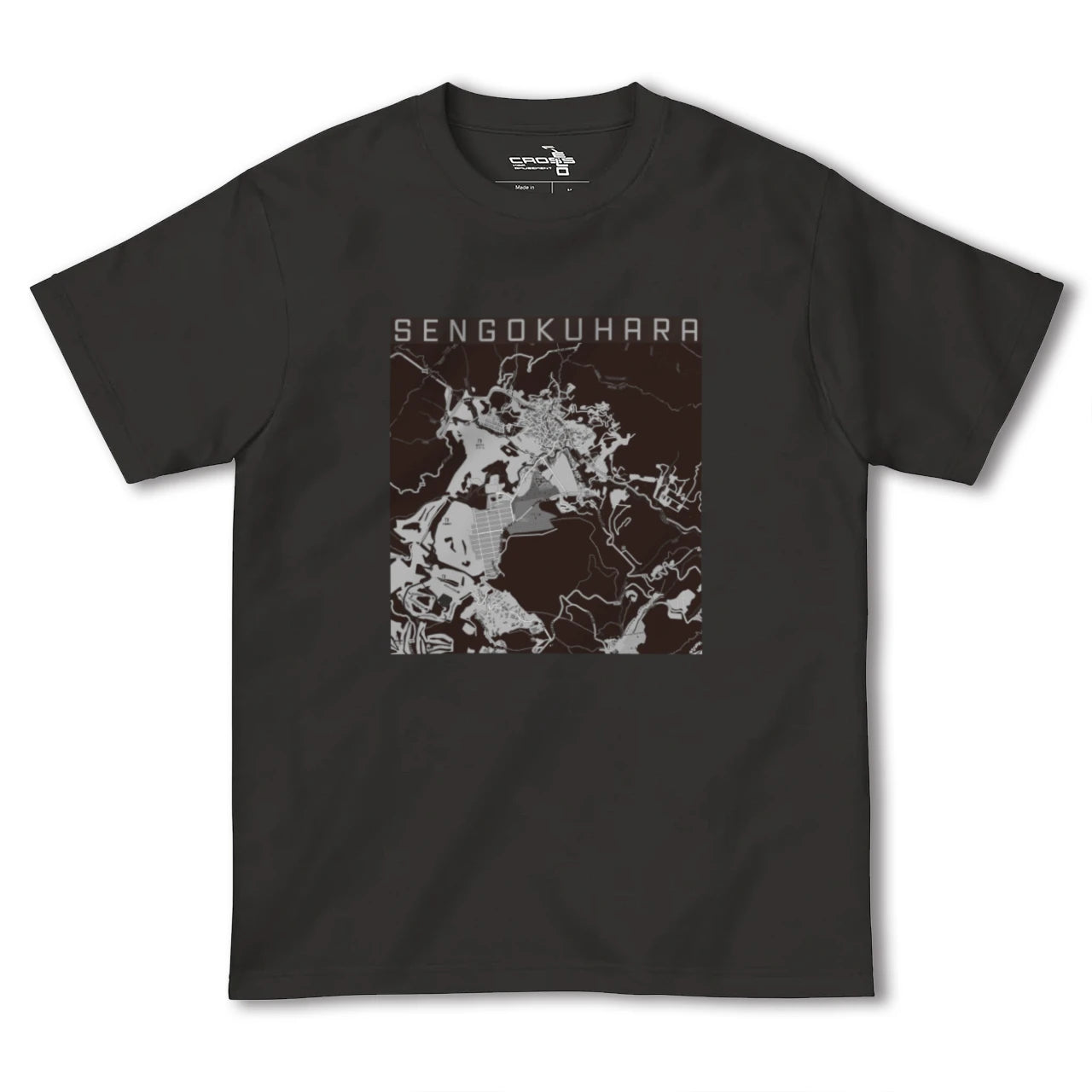 【仙石原(神奈川県)】地図柄ヘビーウェイトTシャツ