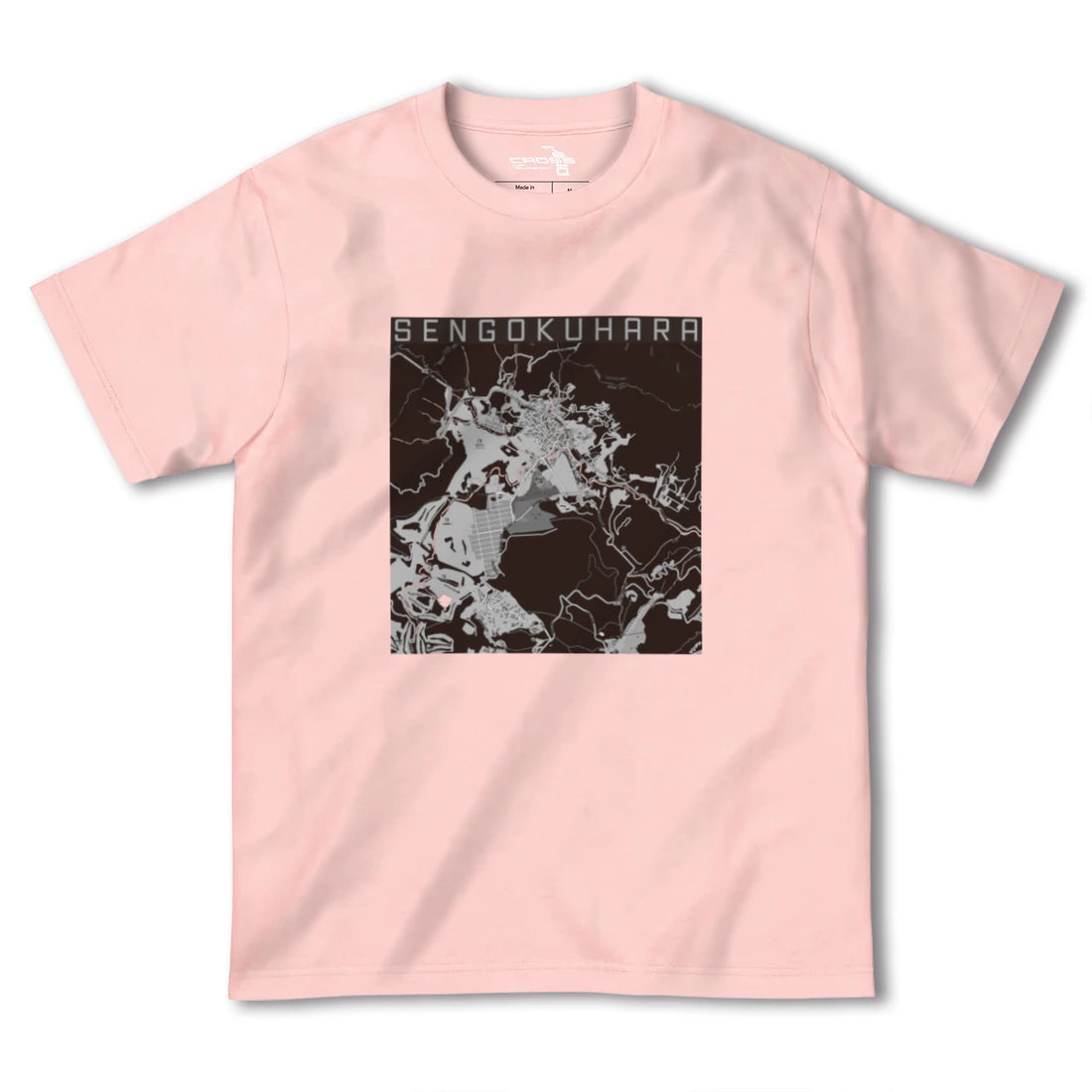 【仙石原(神奈川県)】地図柄ヘビーウェイトTシャツ