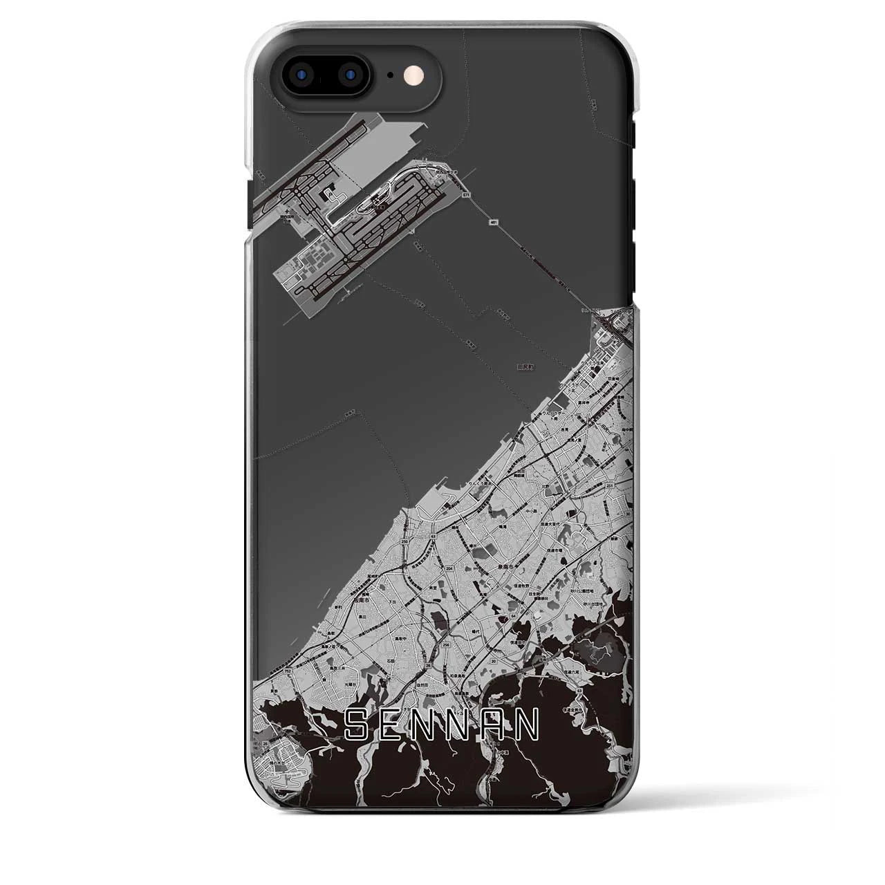 【泉南(大阪府)】地図柄iPhoneケース(クリアタイプ)