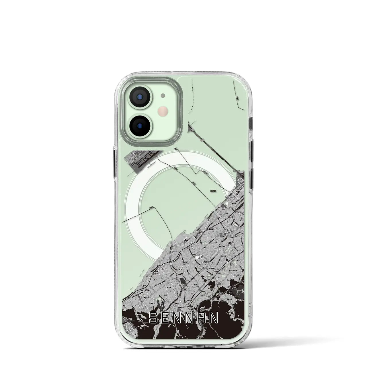 【泉南(大阪府)】地図柄iPhoneケース(MagSafeタイプ)