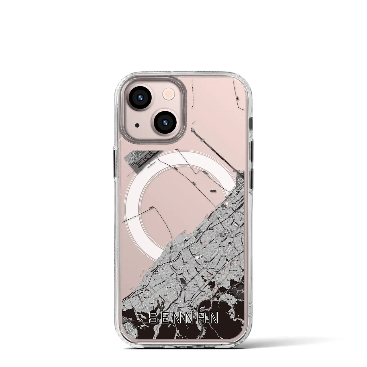 【泉南(大阪府)】地図柄iPhoneケース(MagSafeタイプ)