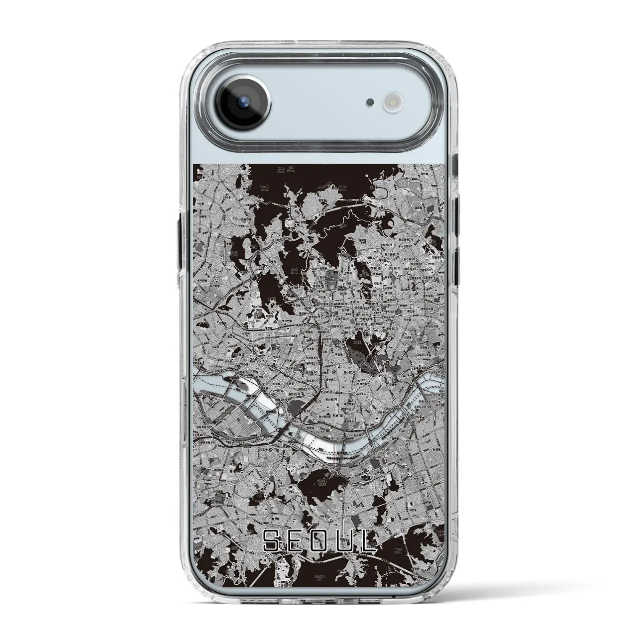 【ソウル(韓国)】地図柄iPhoneケース(MagSafeタイプ)