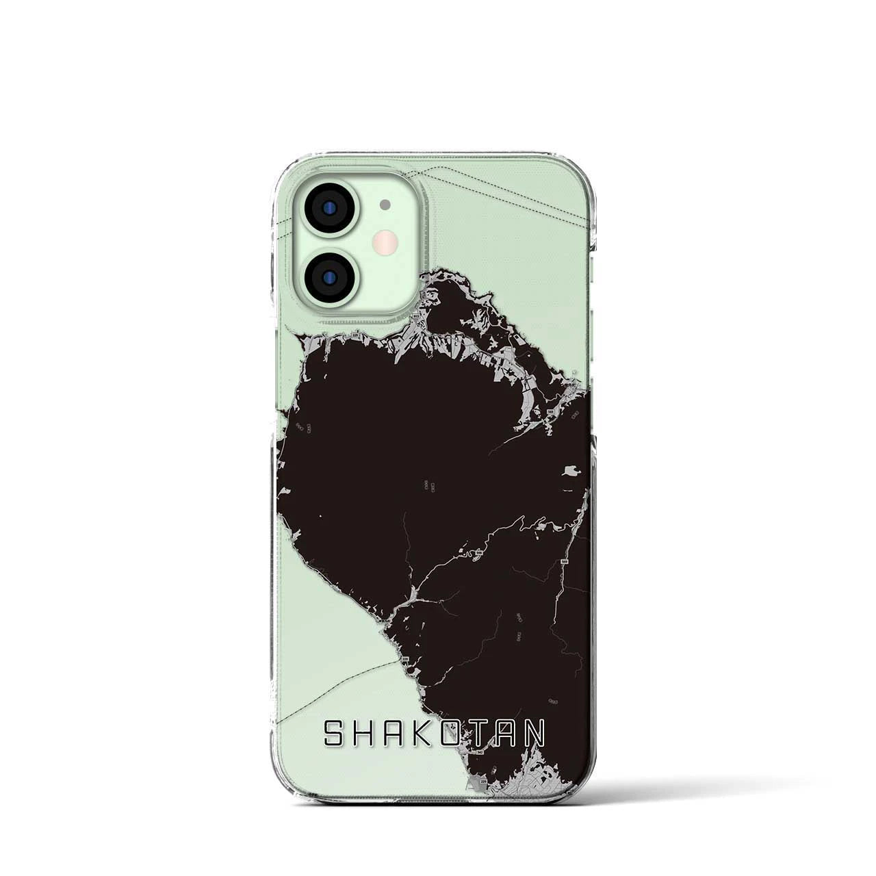 【積丹(北海道)】地図柄iPhoneケース(クリアタイプ)